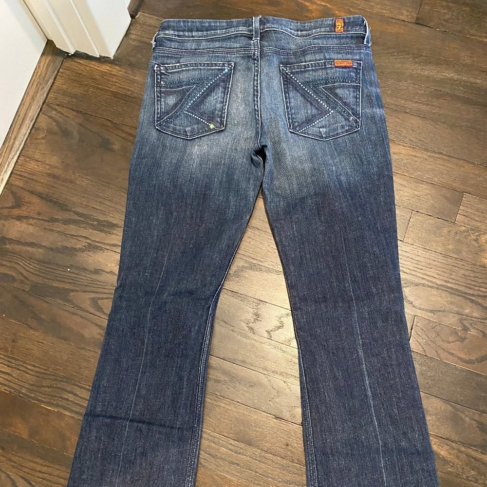 7FAM - Flynt Jeans 28 - Rhinestones